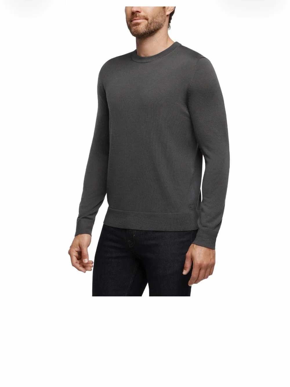 Banana Republic Men's Merino Wool Crewneck Sweater
